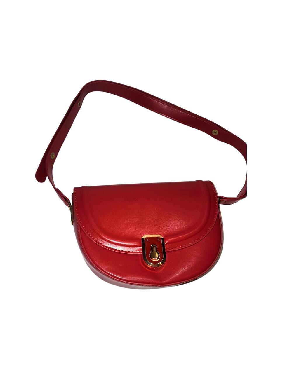 Red Cross body with turn knob lock
